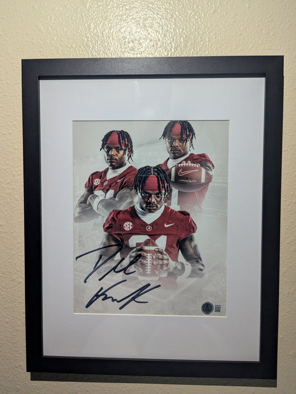 Dre Kirkpatrick Jr. - Signed 8x10 (Beckett)