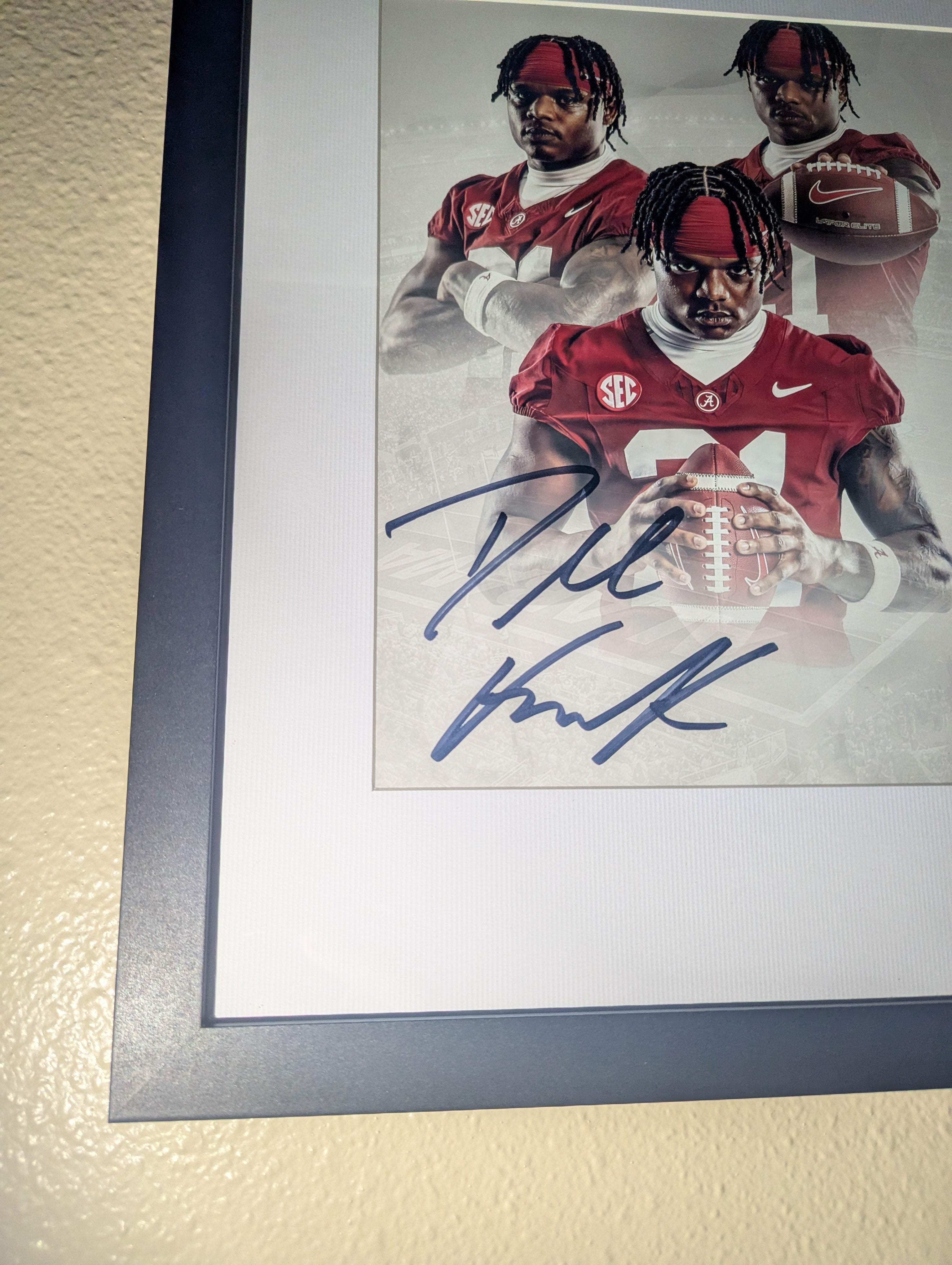 Dre Kirkpatrick Jr. - Signed 8x10 (Beckett)