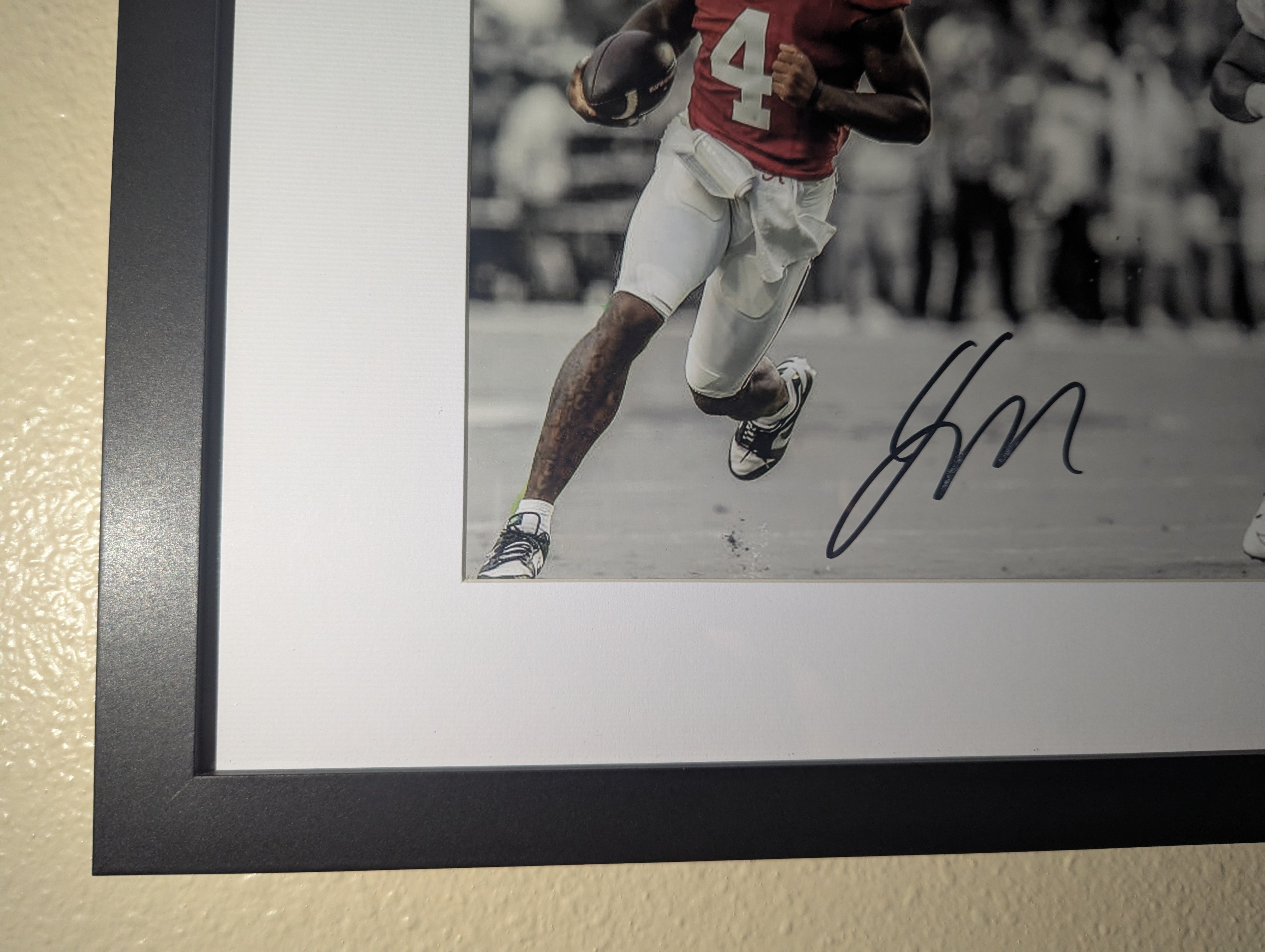 Jalen Milroe - Signed 8x10 (JSA)