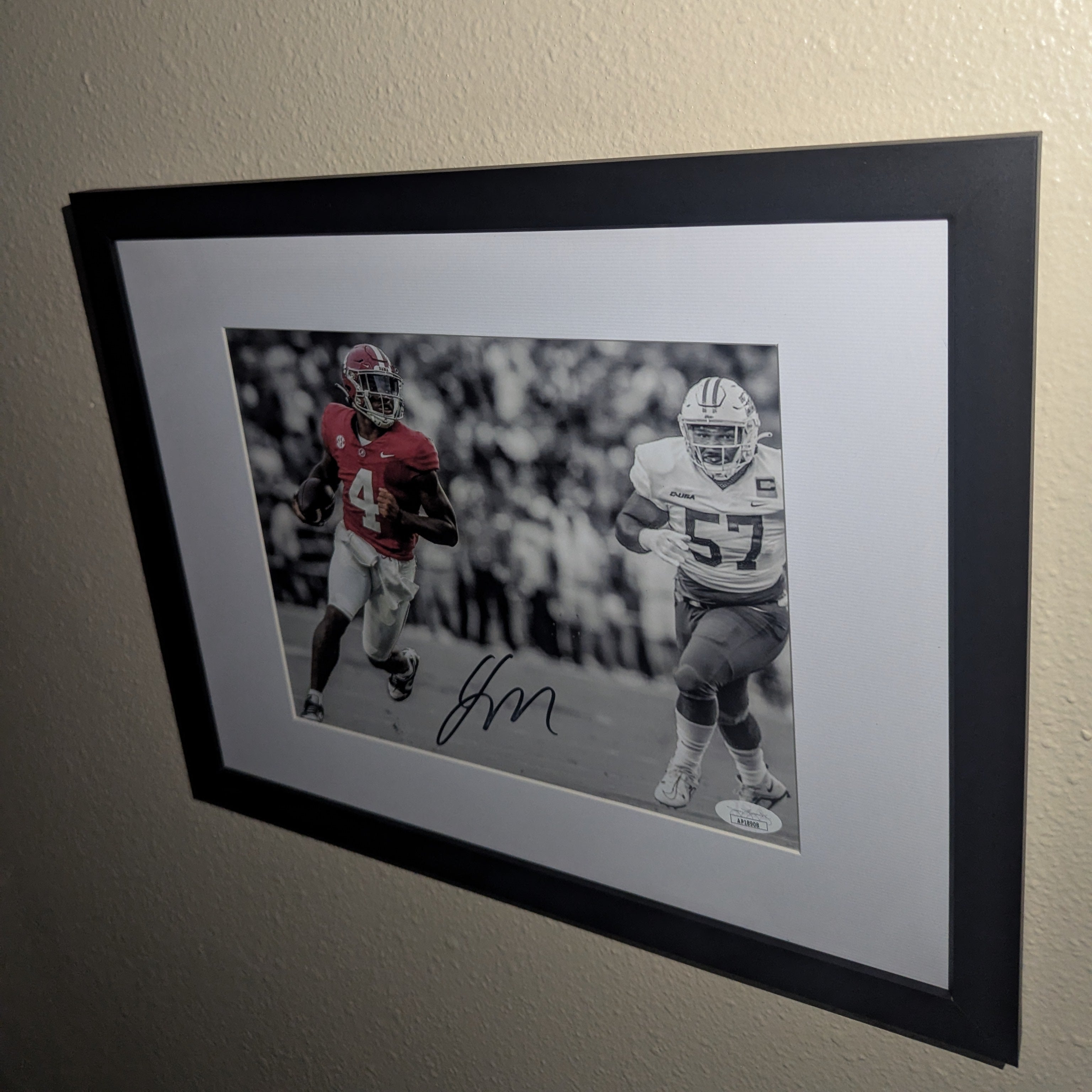 Jalen Milroe - Signed 8x10 (JSA)