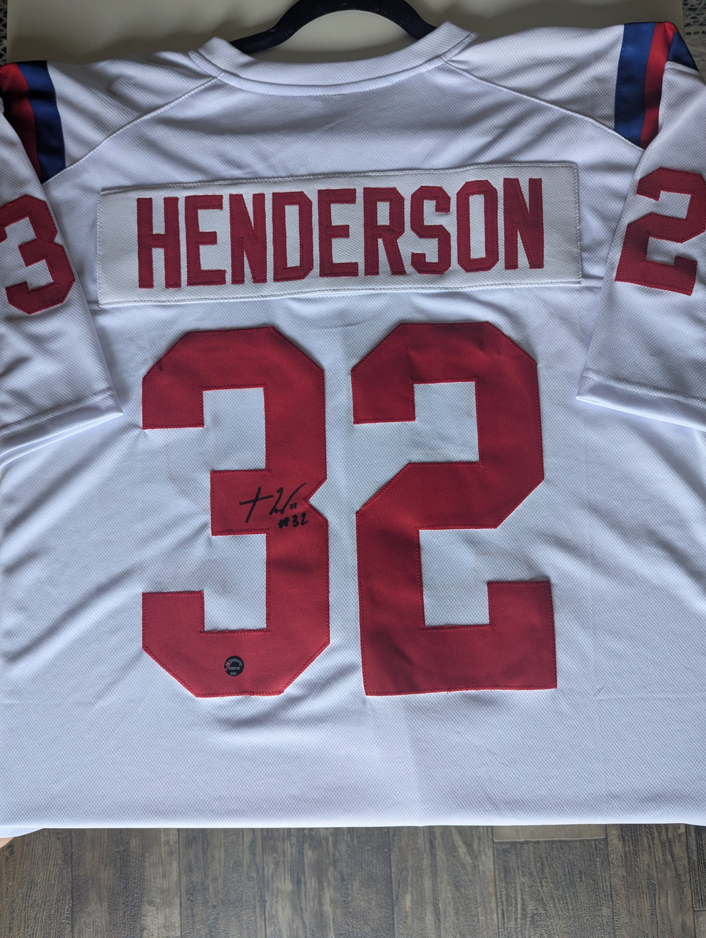 TreVeyon Henderson - Signed Custom Jersey (Authentic Ink)