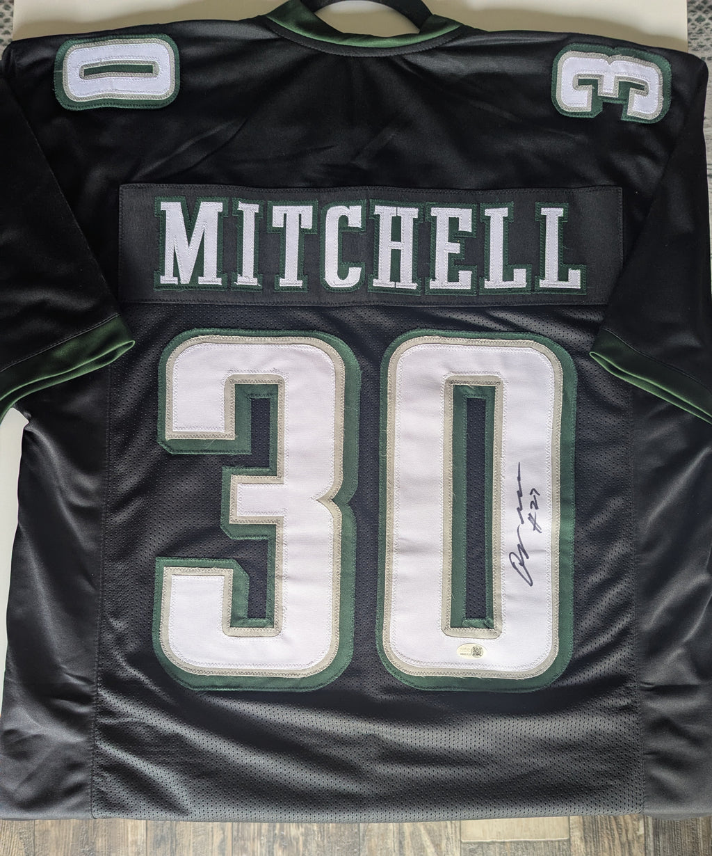 Quinyon Mitchell - Signed Custom Jersey (JSA)