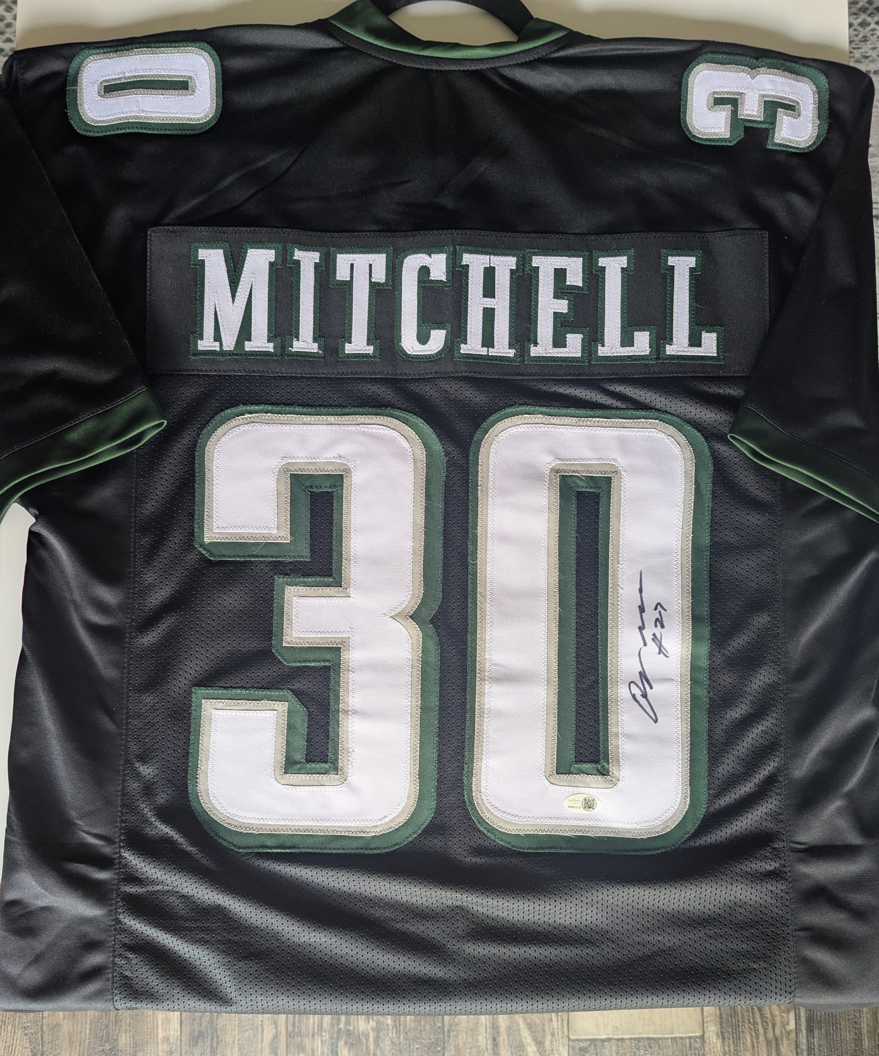 Quinyon Mitchell - Signed Custom Jersey (JSA)
