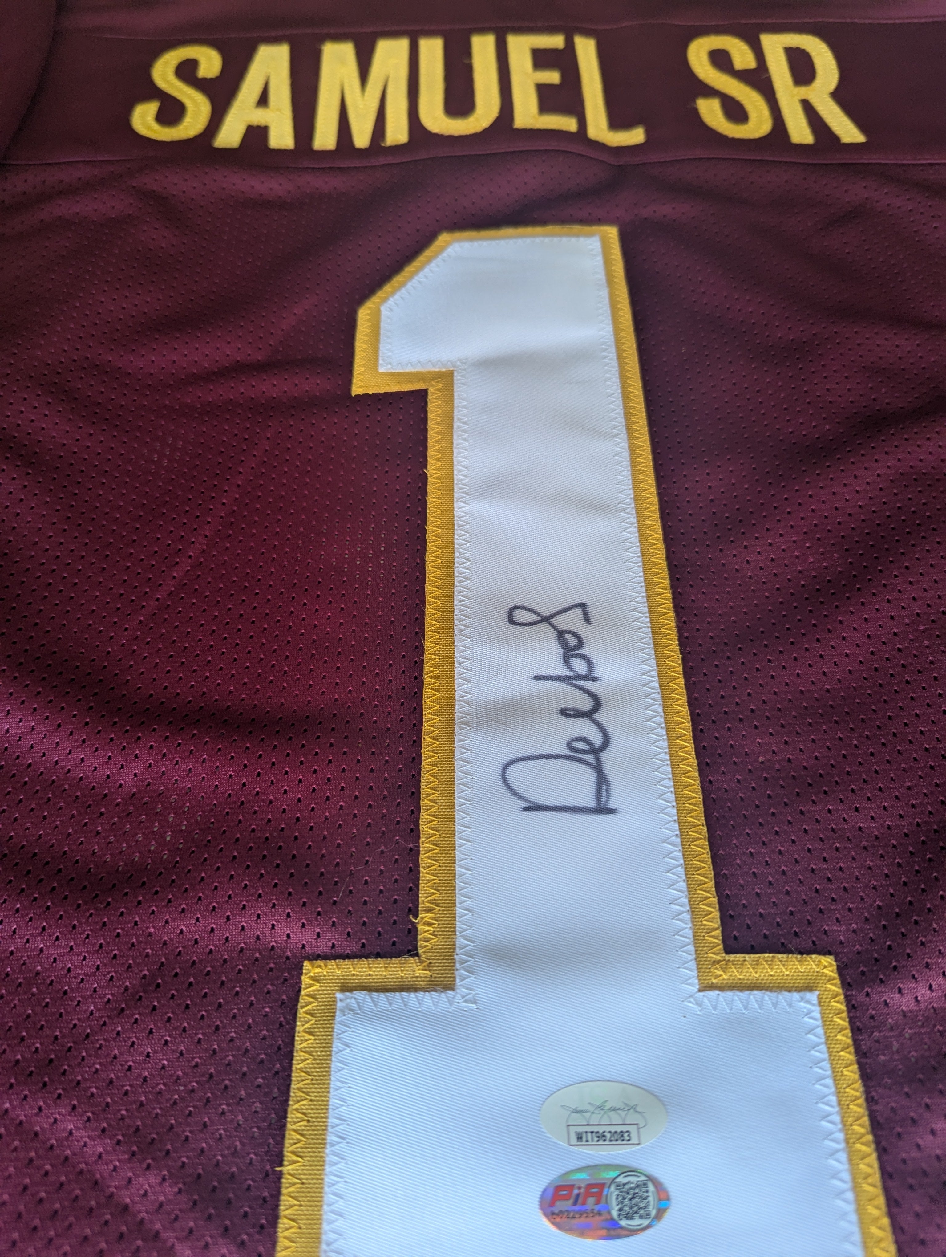 Deebo Samuel - Signed Custom Jersey (JSA)