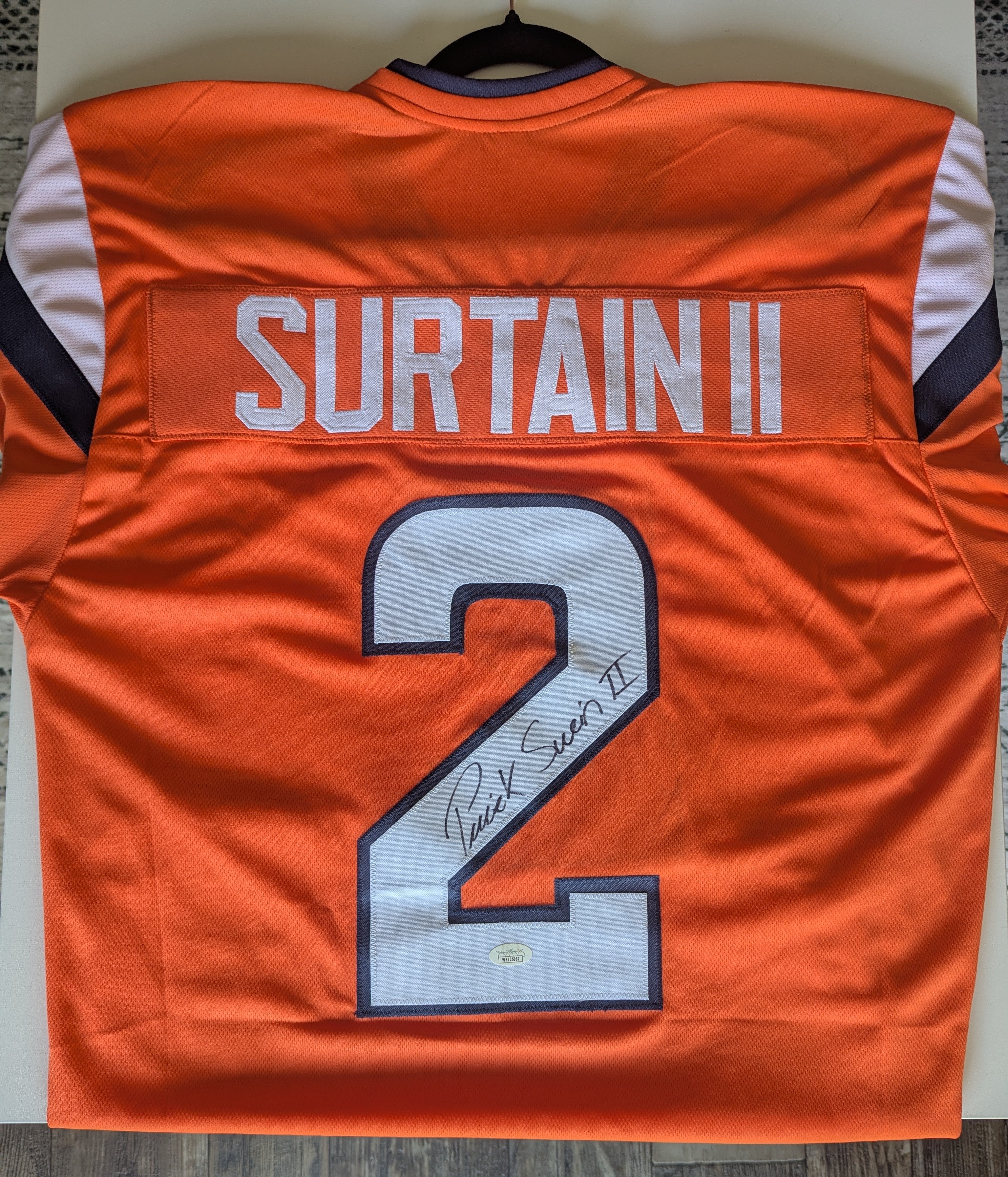 Patrick Surtain II - Signed Custom Jersey (JSA)
