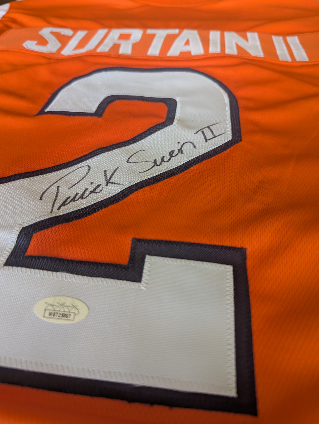 Patrick Surtain II - Signed Custom Jersey (JSA)
