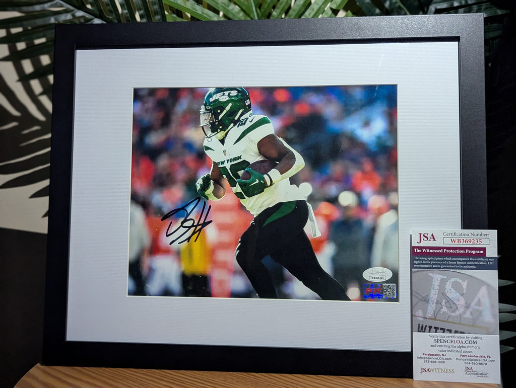 Breece Hall - Signed 8x10 (JSA)