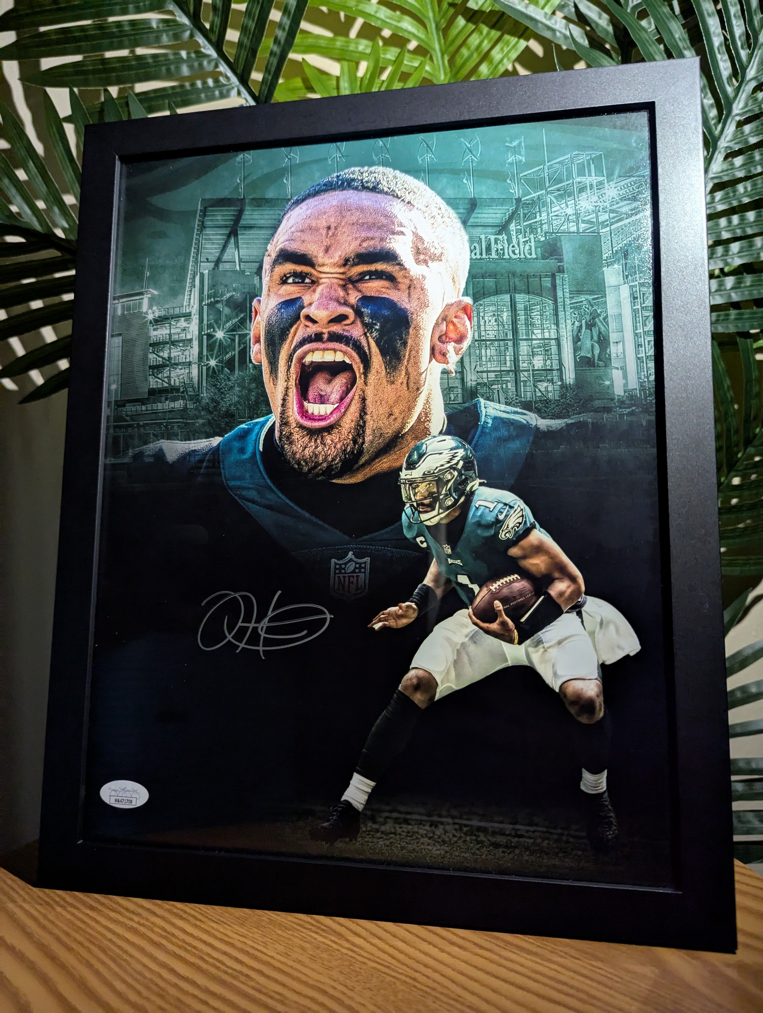 Jalen Hurts - Signed 11x14 (JSA)
