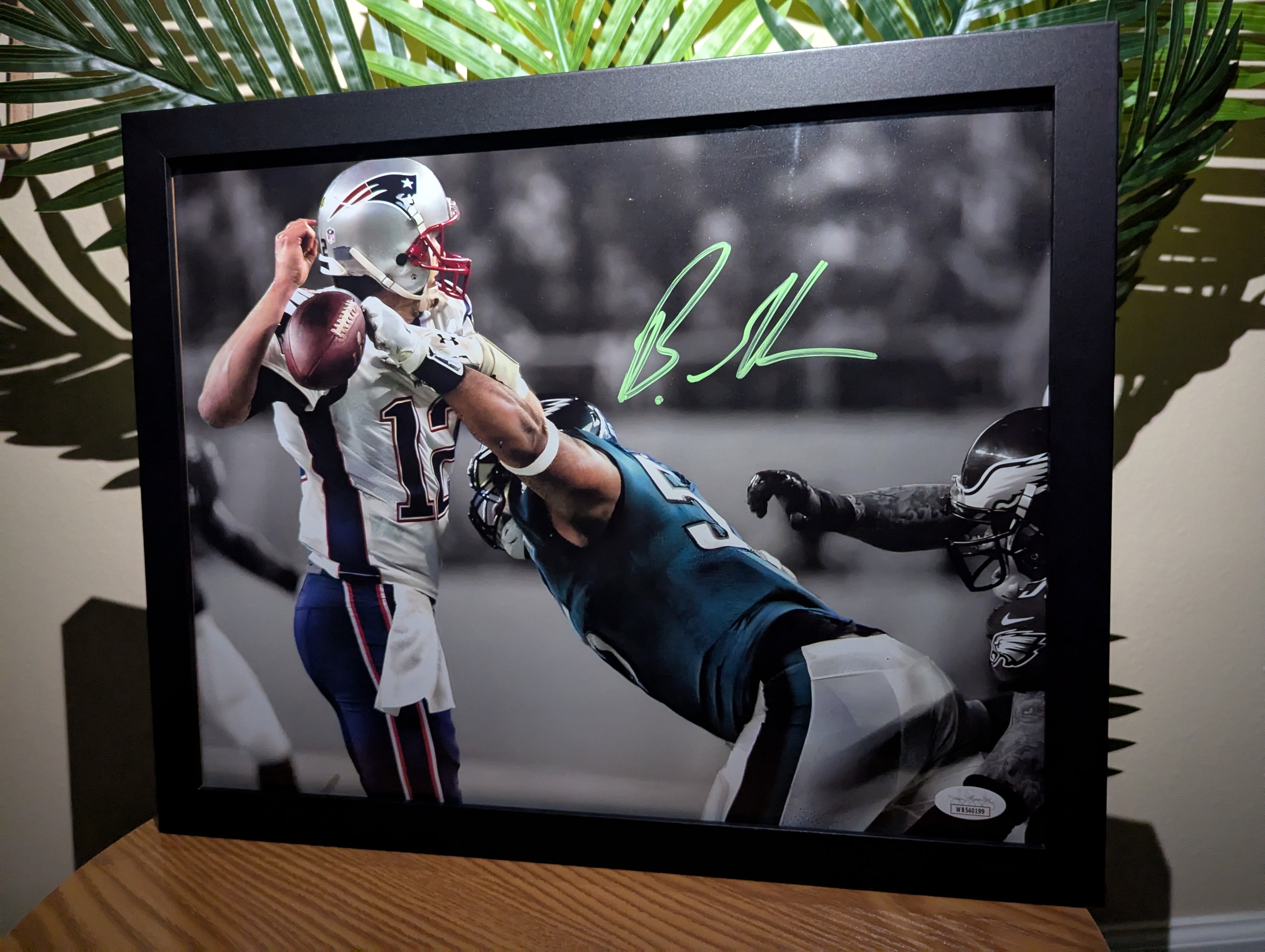 Brandon Graham - Signed 11x14 (JSA)