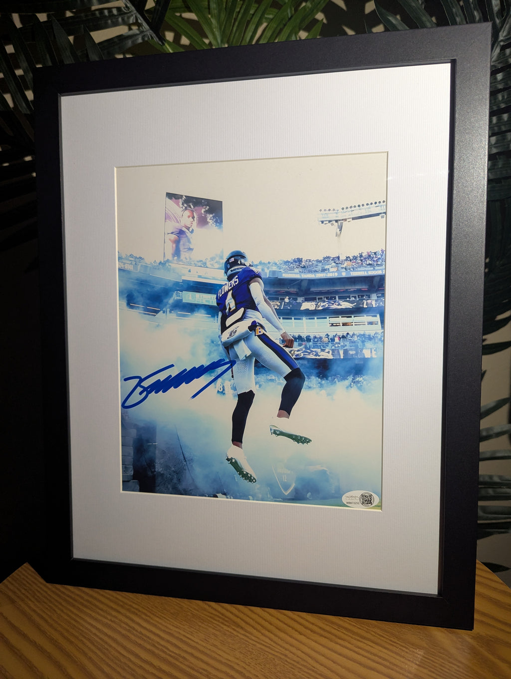 Zay Flowers - Signed 8x10 (JSA)