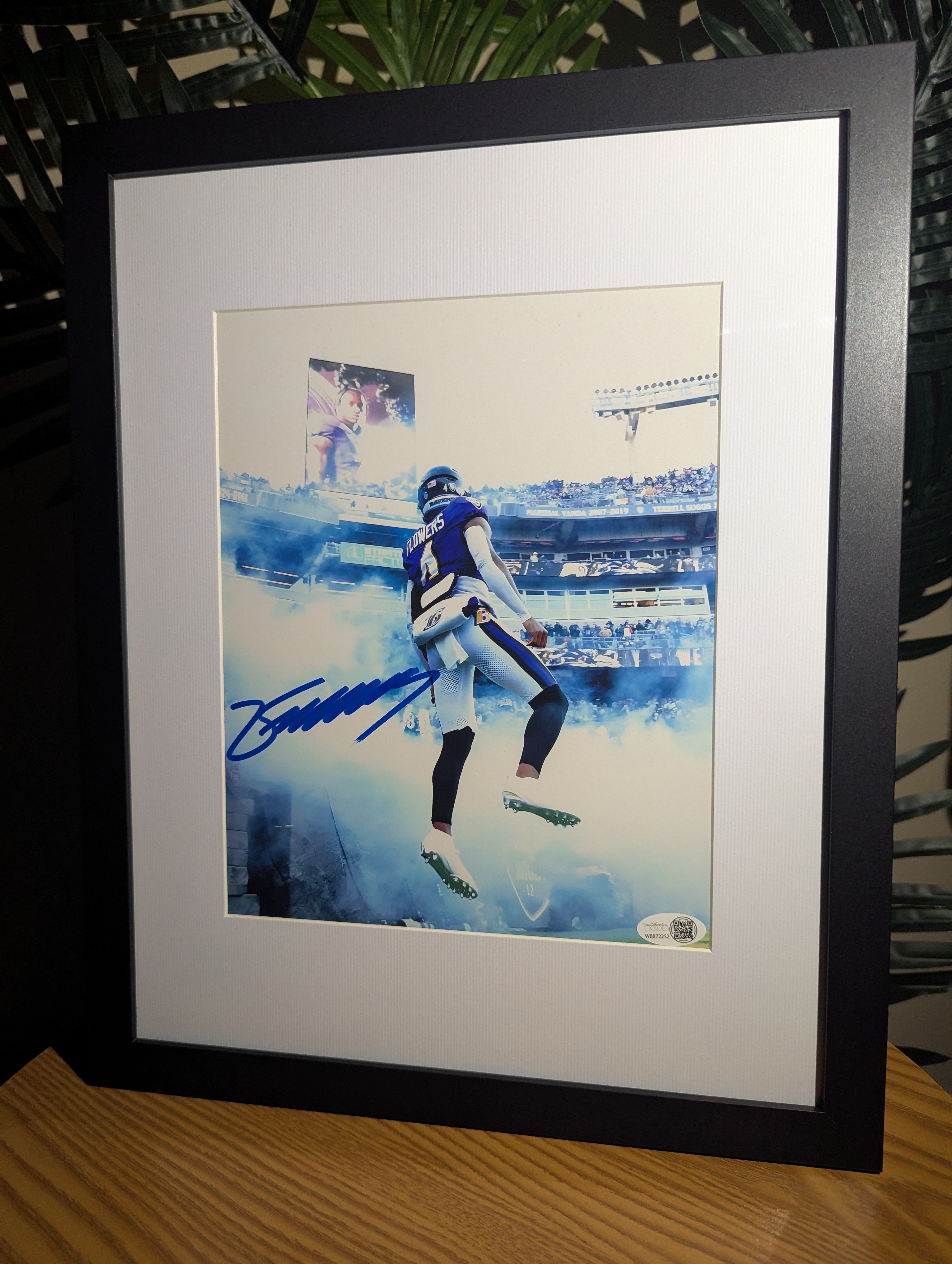Zay Flowers - Signed 8x10 (JSA)