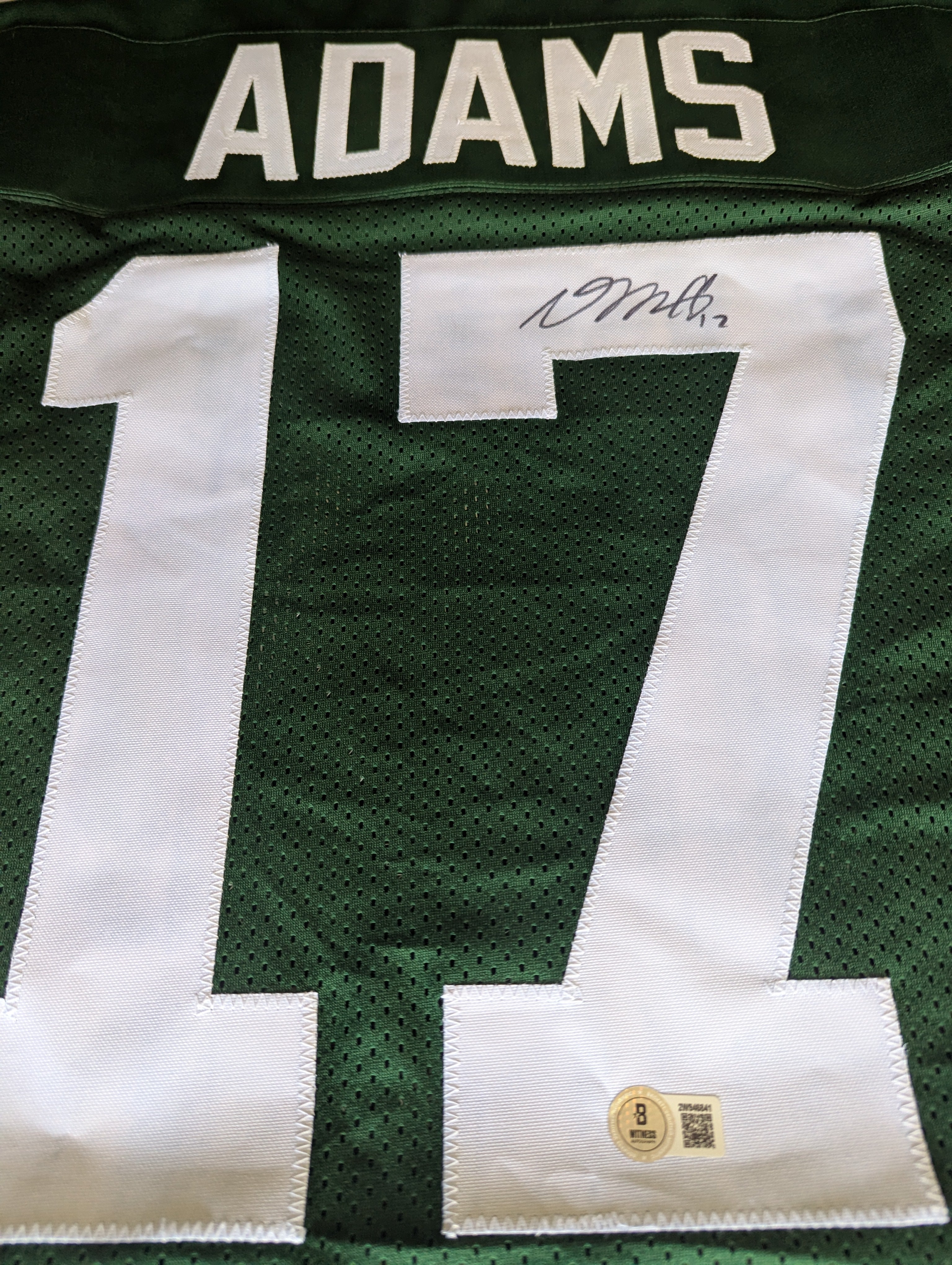 Davante Adams - Signed Custom Jersey (Beckett)