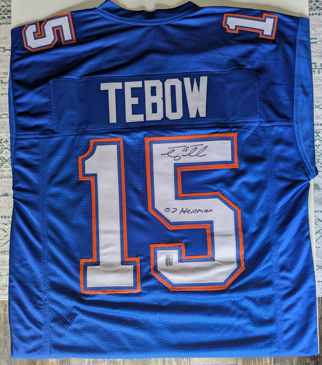 Tim Tebow - Signed Custom Jersey (Tebow)