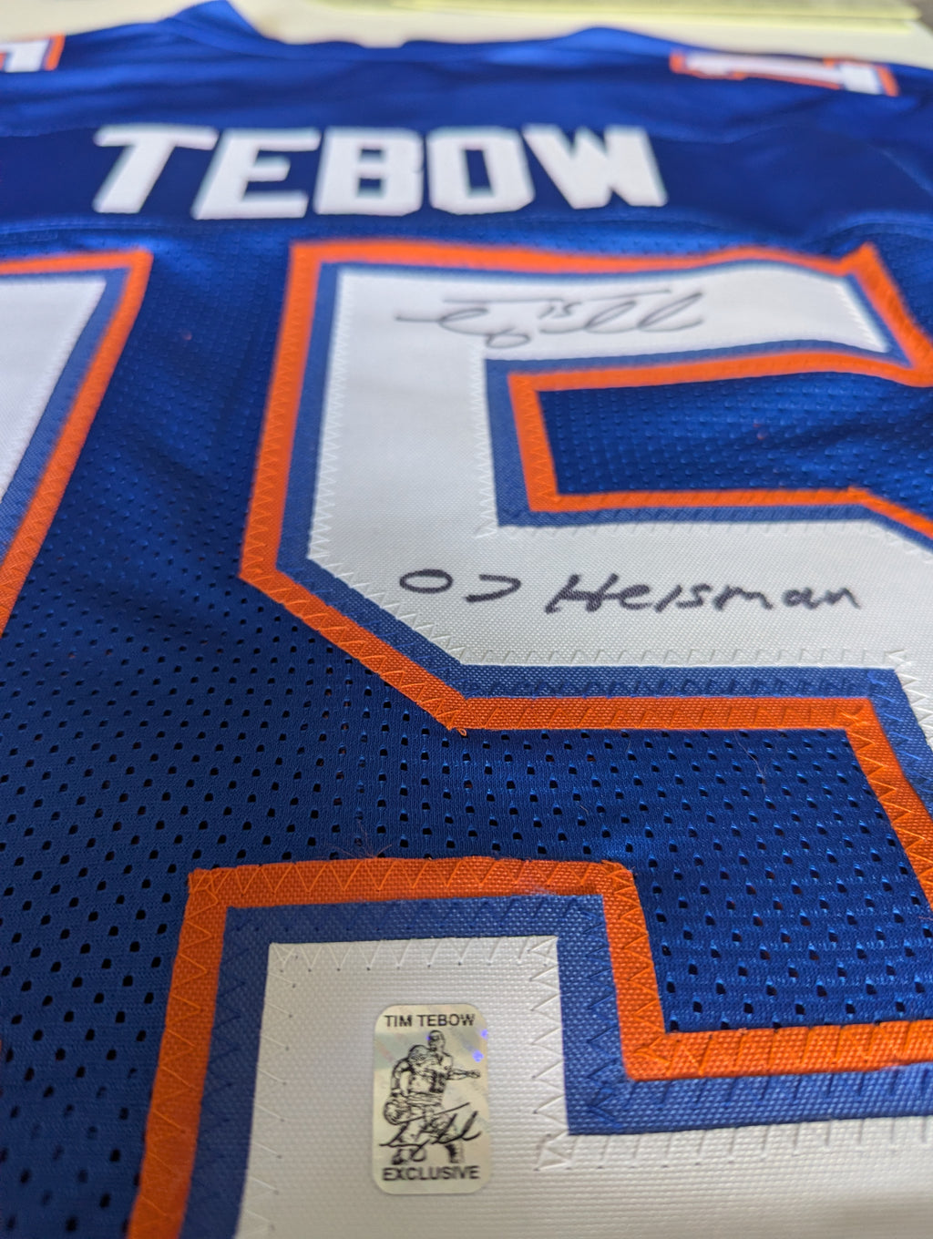 Tim Tebow - Signed Custom Jersey (Tebow)