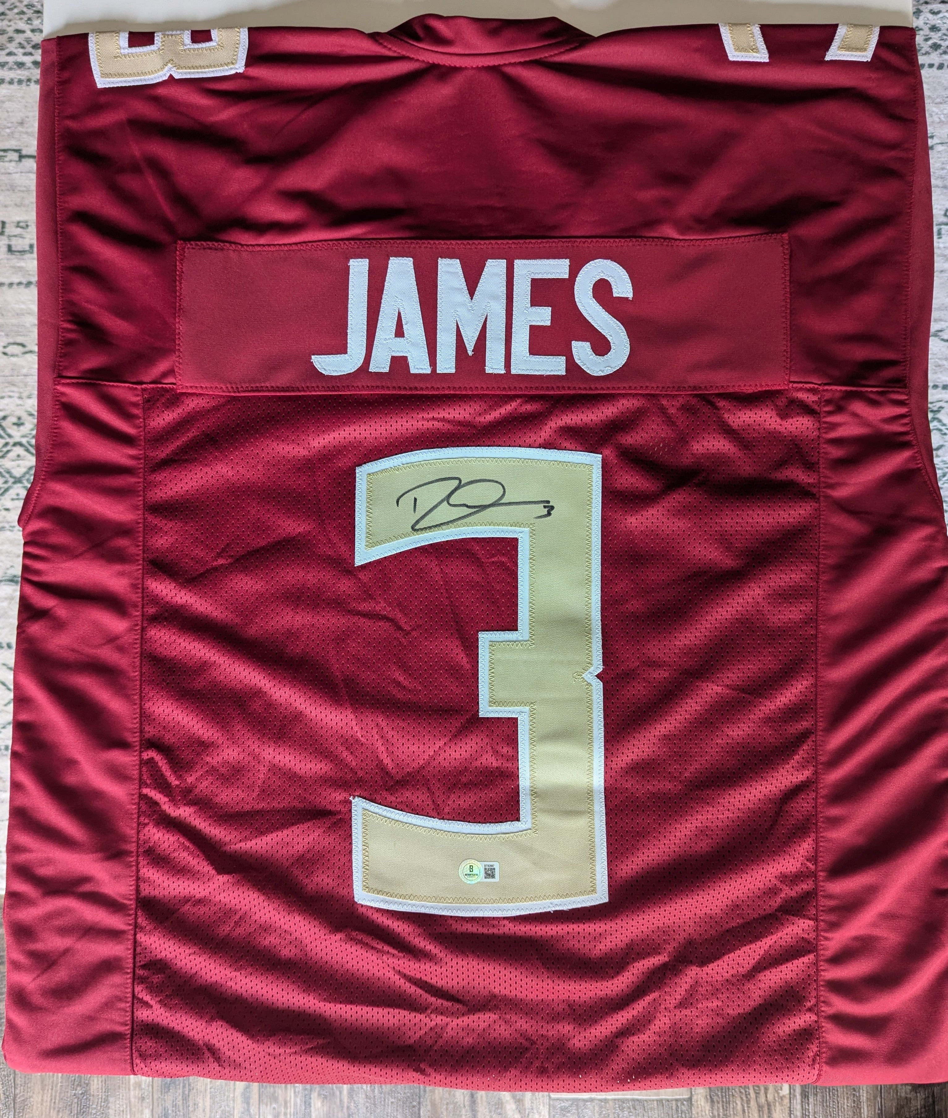 Derwin James - Signed Custom Jersey (Beckett)