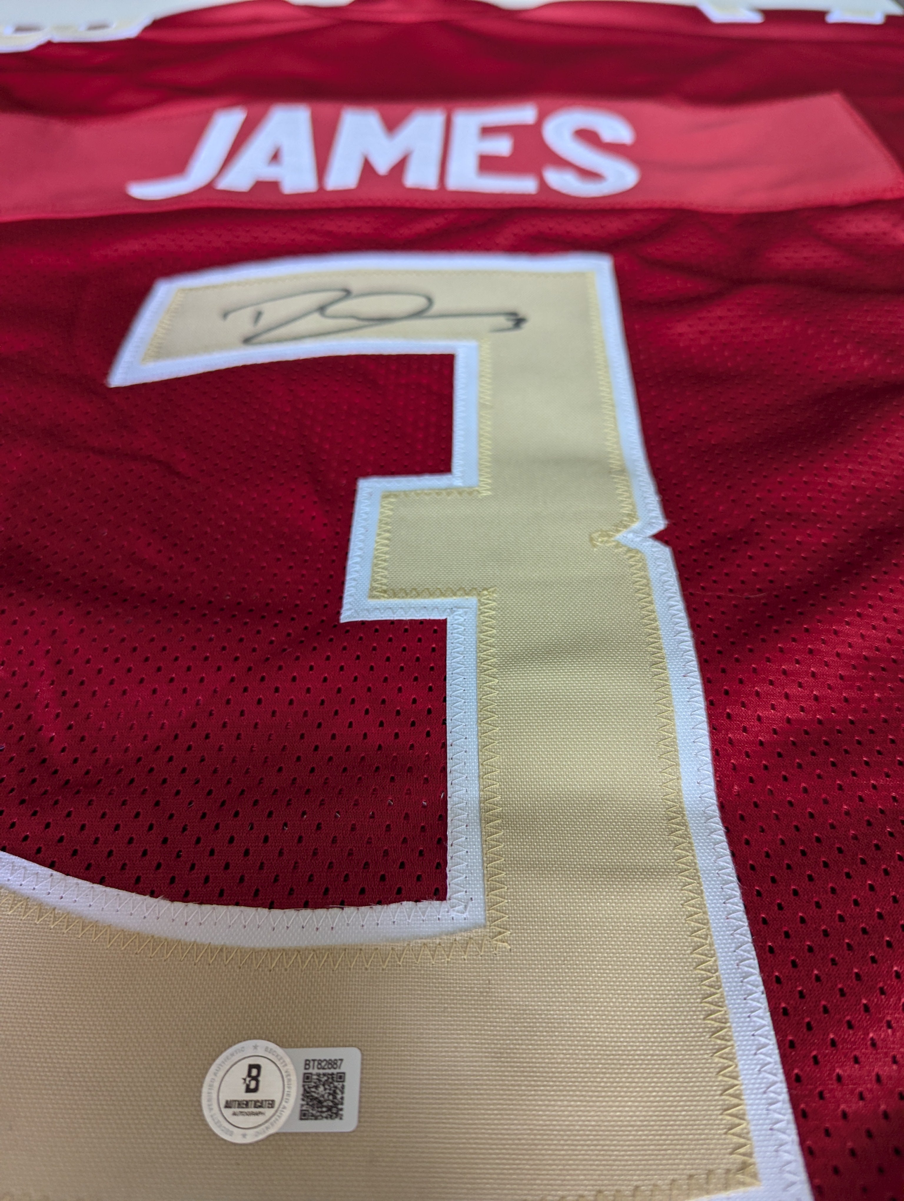 Derwin James - Signed Custom Jersey (Beckett)