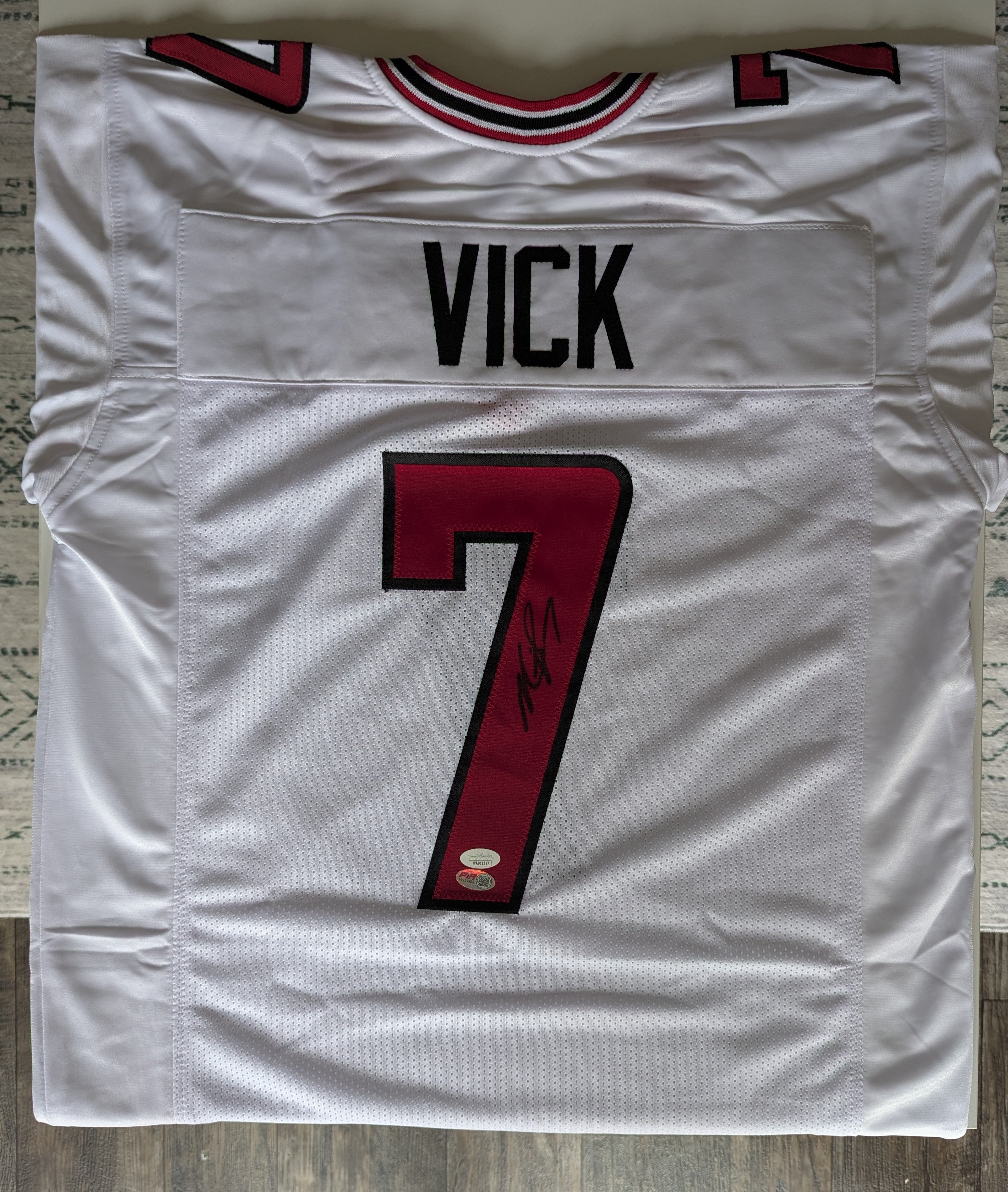Mike Vick - Signed Custom Jersey (JSA)