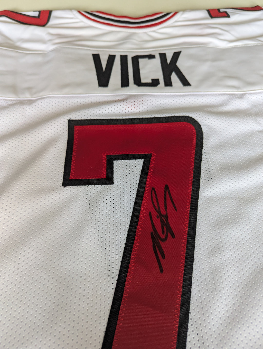 Mike Vick - Signed Custom Jersey (JSA)