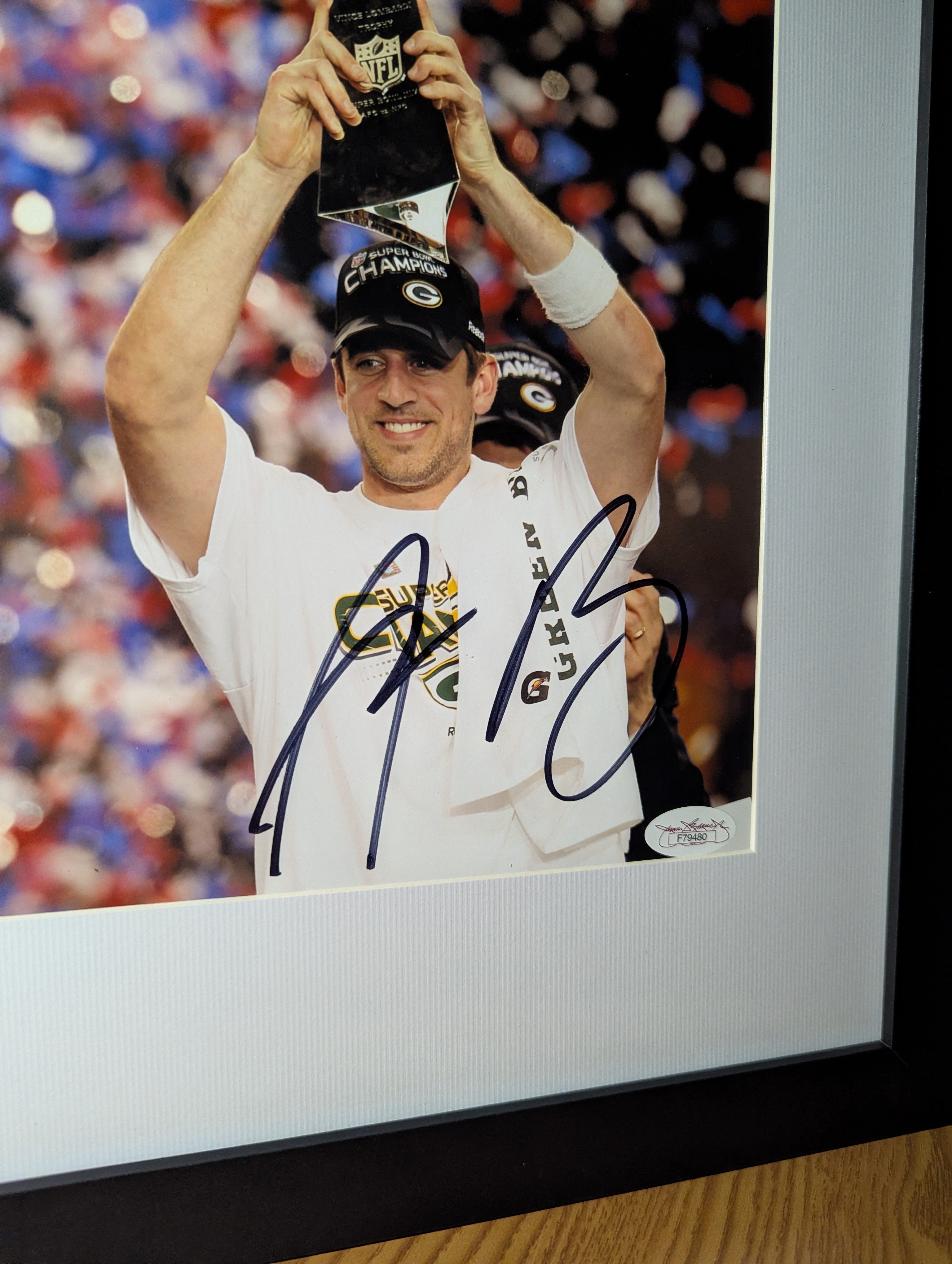 Aaron Rodgers - Signed 8x10 (JSA)