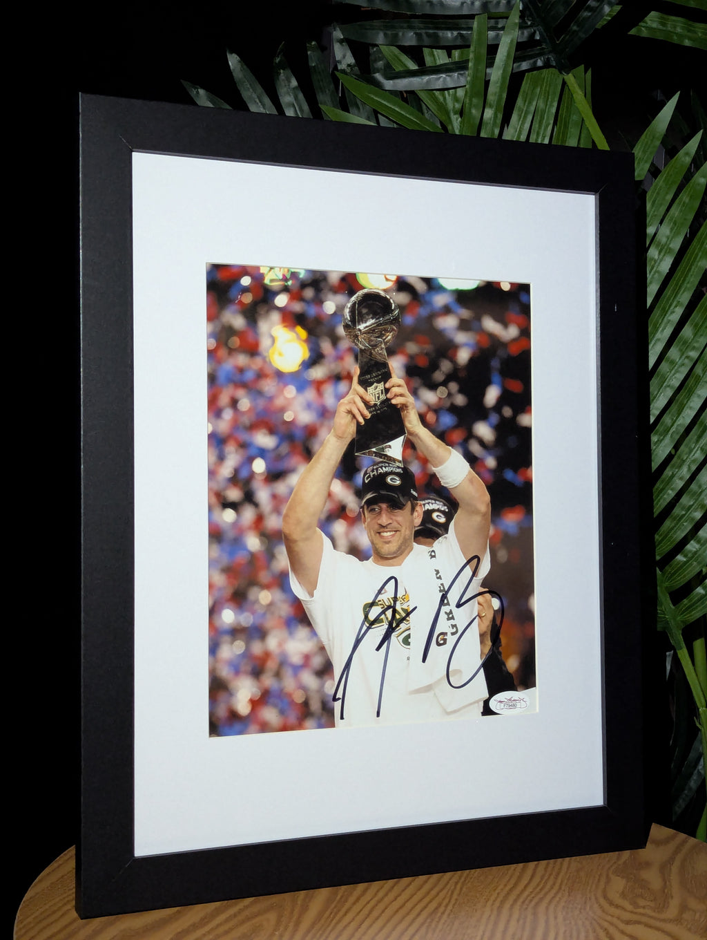 Aaron Rodgers - Signed 8x10 (JSA)