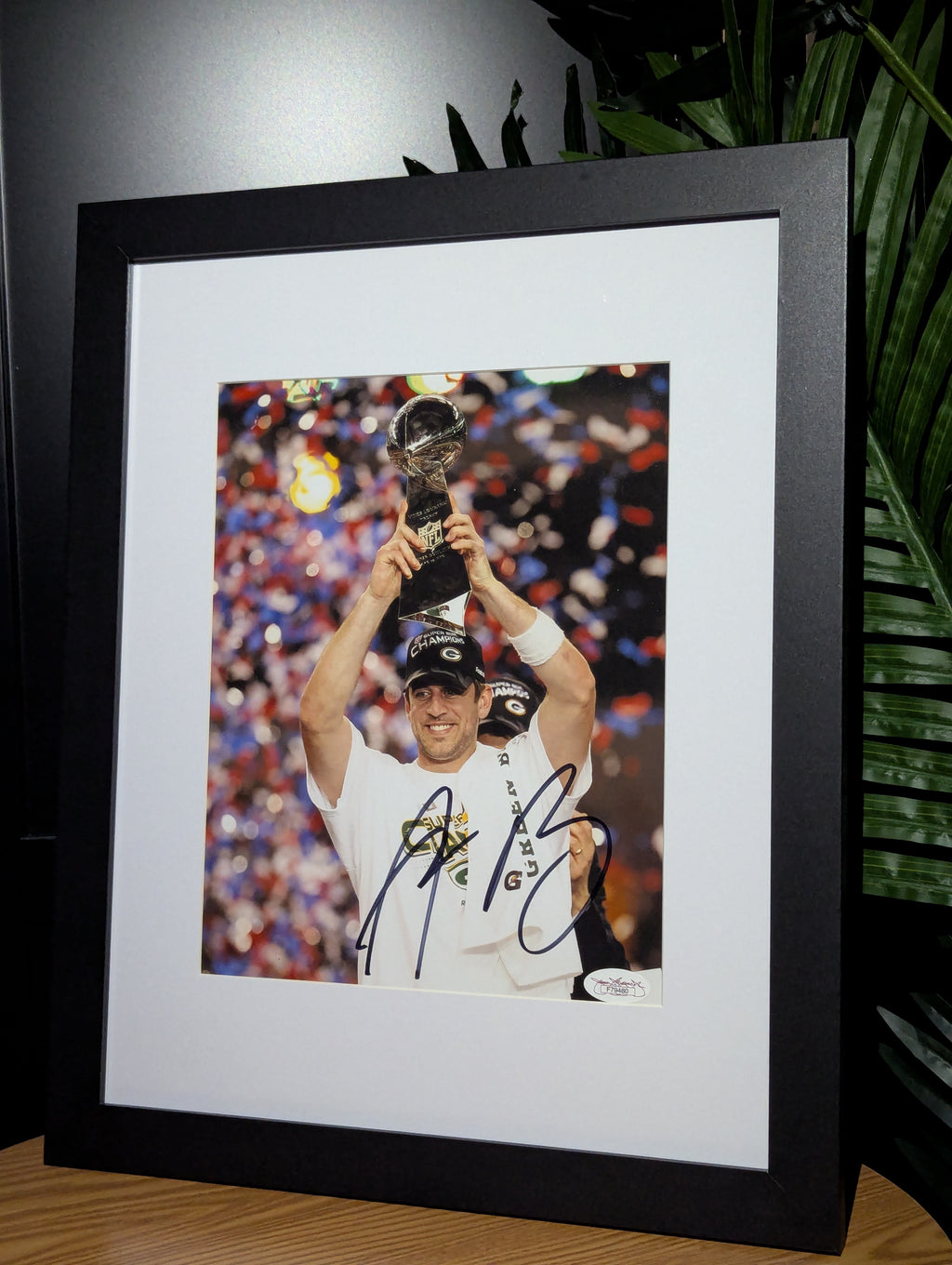 Aaron Rodgers - Signed 8x10 (JSA)