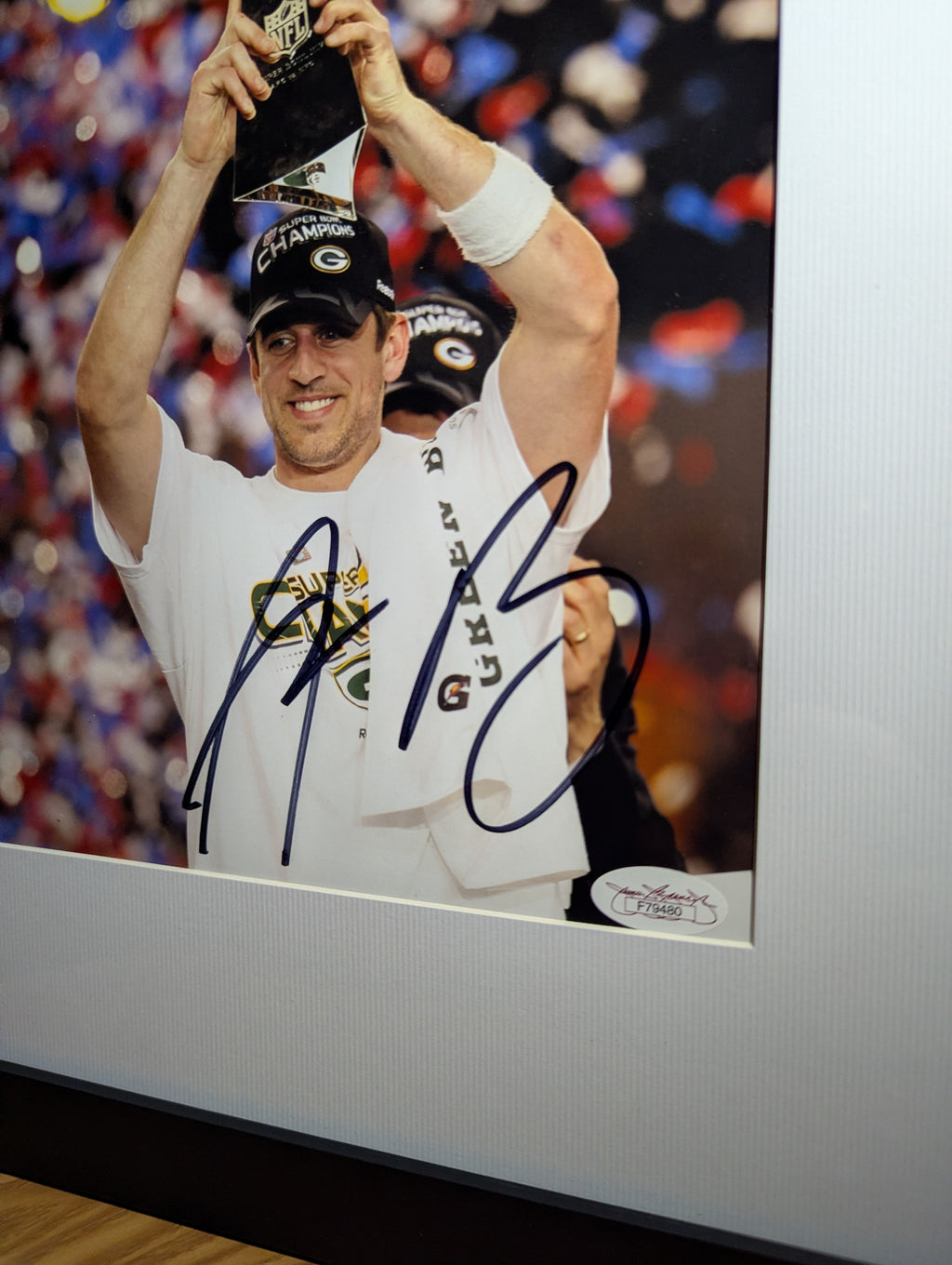 Aaron Rodgers - Signed 8x10 (JSA)