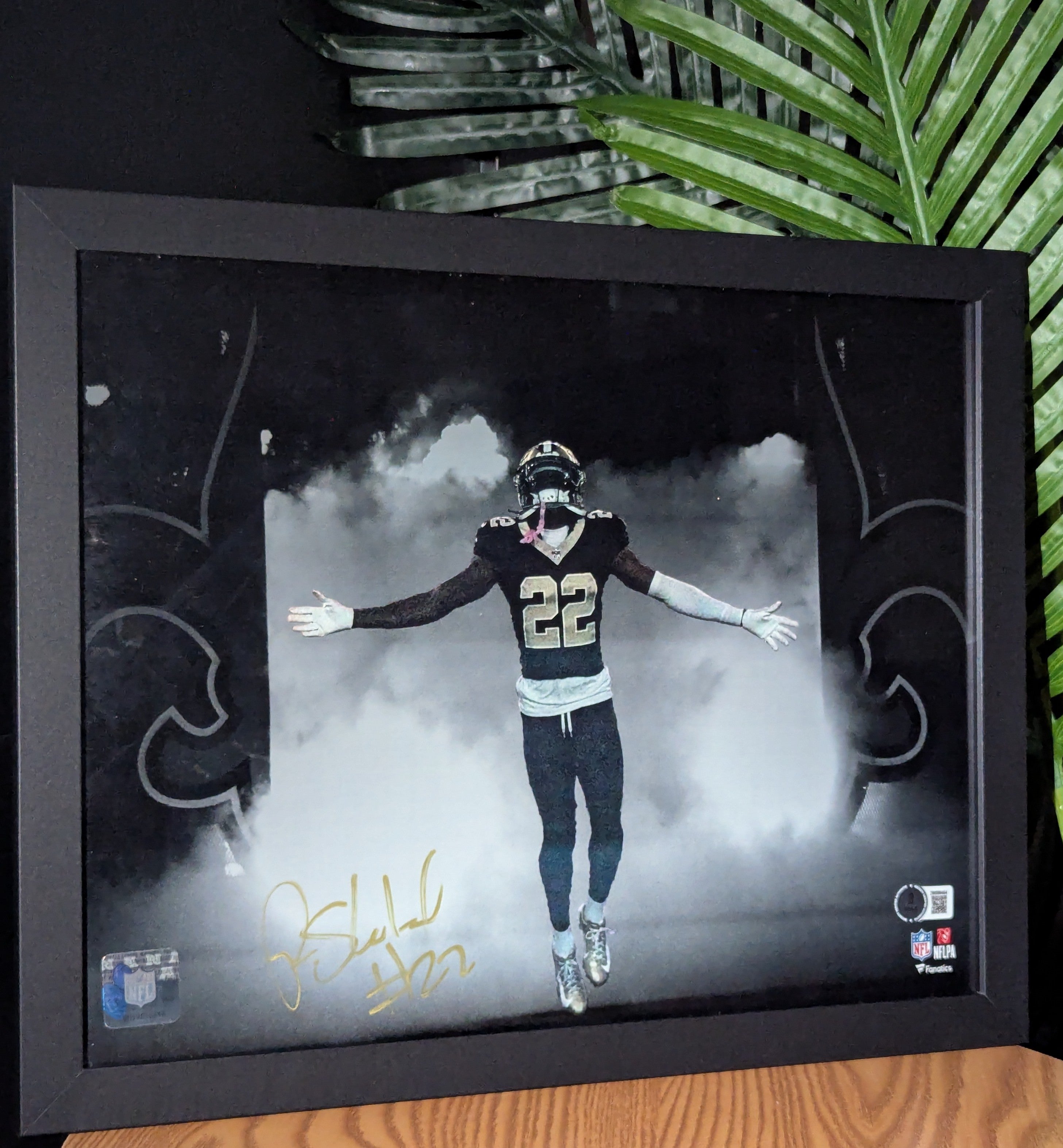 Rashid Shaheed - Signed 11x14 (Beckett)