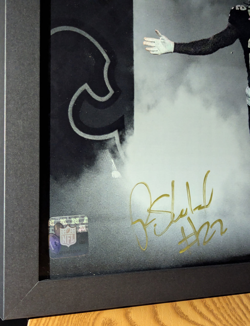 Rashid Shaheed - Signed 11x14 (Beckett)