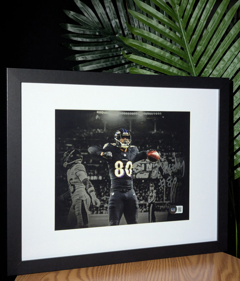 Isaiah Likely - Signed 8x10 (Beckett)