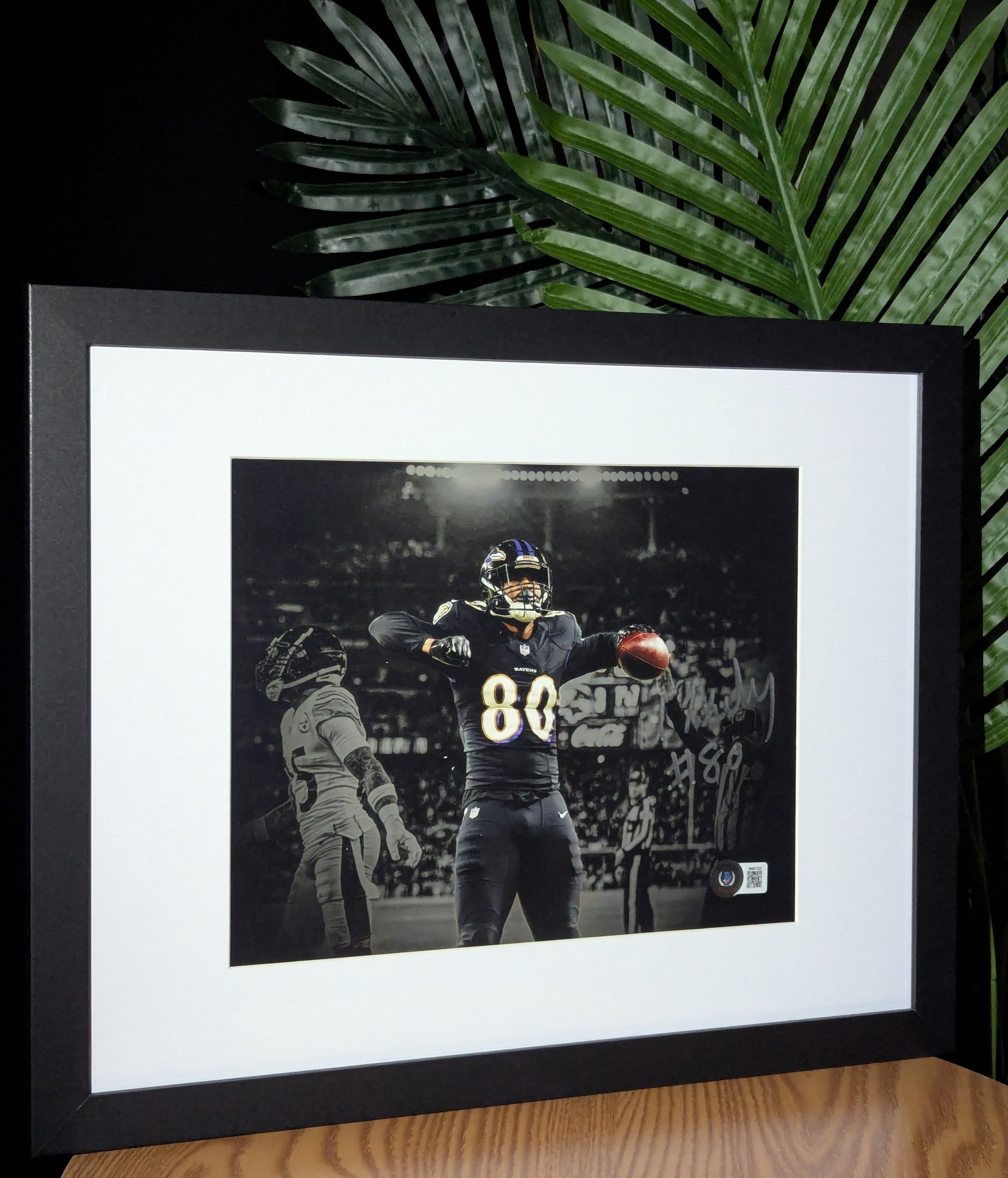 Isaiah Likely - Signed 8x10 (Beckett)